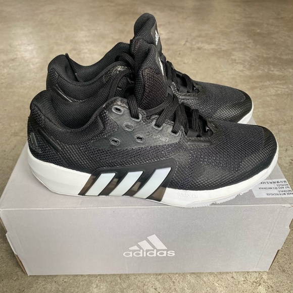 Adidas women’s “dropset” black and white trainers size 7 - Picture 3 of 8